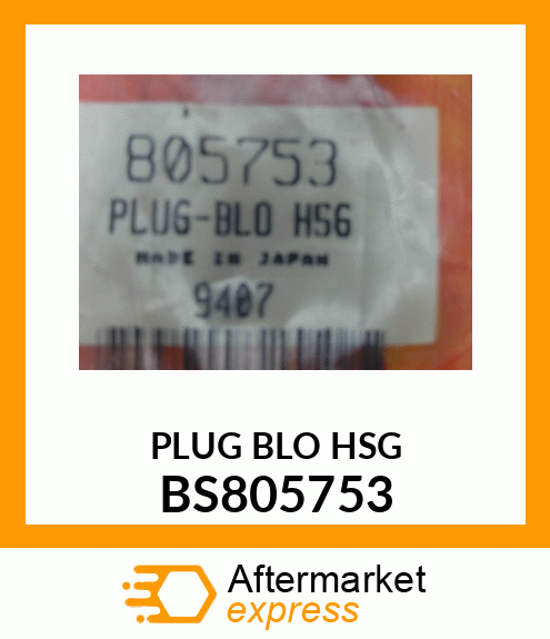 PLUG BLO HSG BS805753