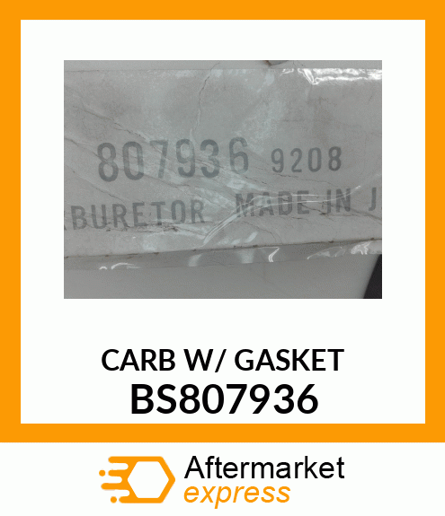 CARB W/ GASKET BS807936