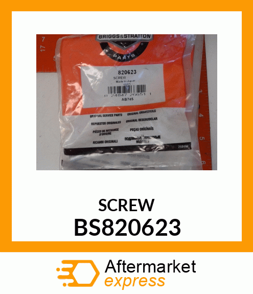 SCREW BS820623