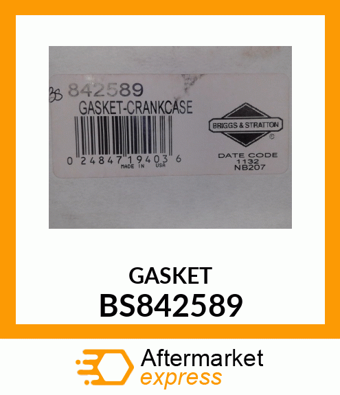 GASKET BS842589