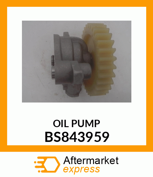 OIL PUMP BS843959