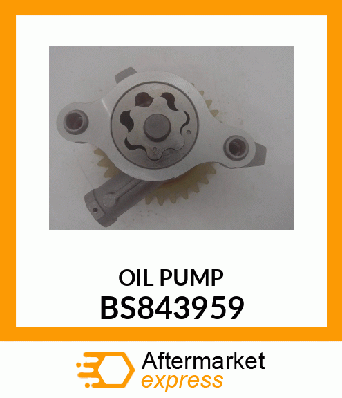 OIL PUMP BS843959