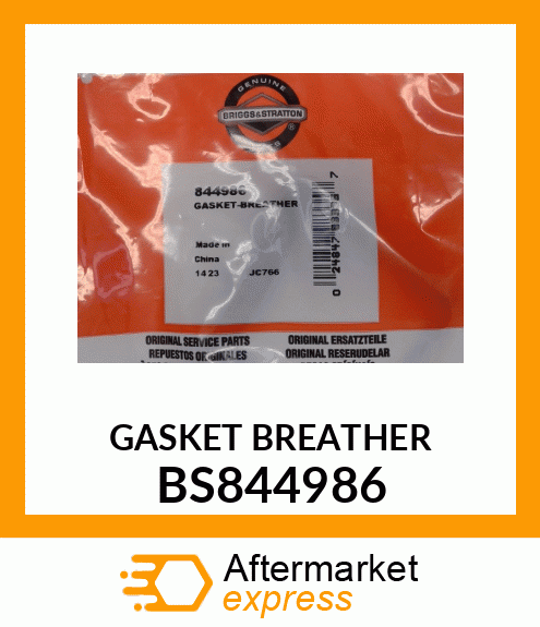 GASKET BREATHER BS844986