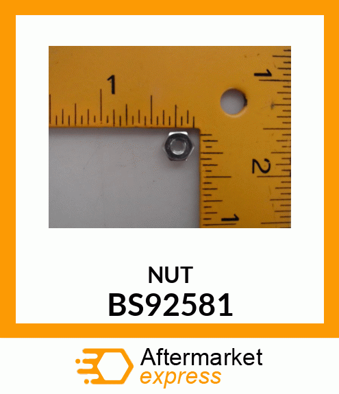 NUT BS92581