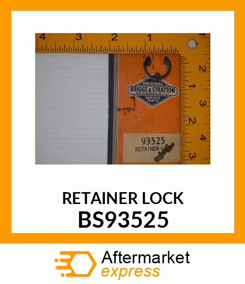 RETAINER LOCK BS93525