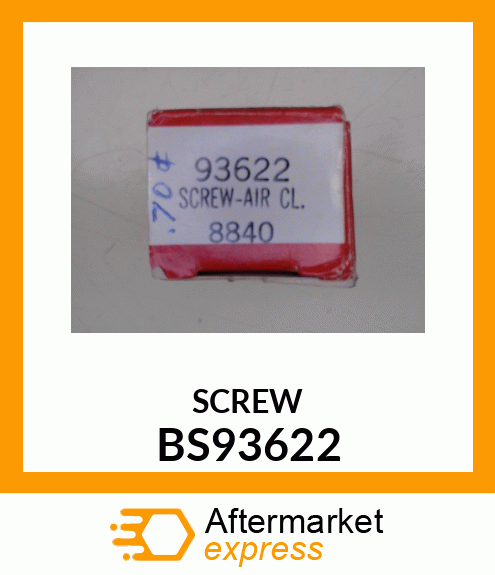 SCREW BS93622