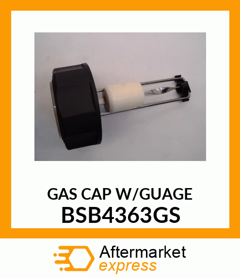 GAS CAP W/GUAGE BSB4363GS