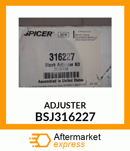 ADJUSTER BSJ316227