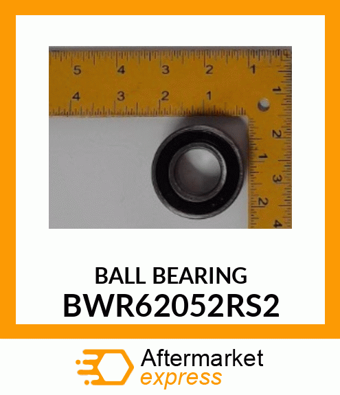 BALL BEARING BWR62052RS2