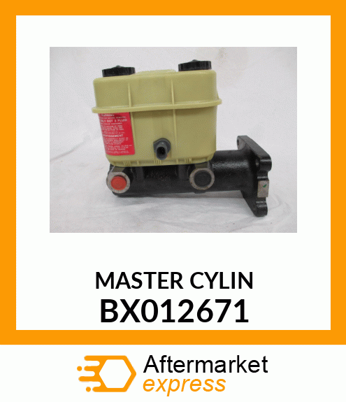 MASTER CYLIN BX012671