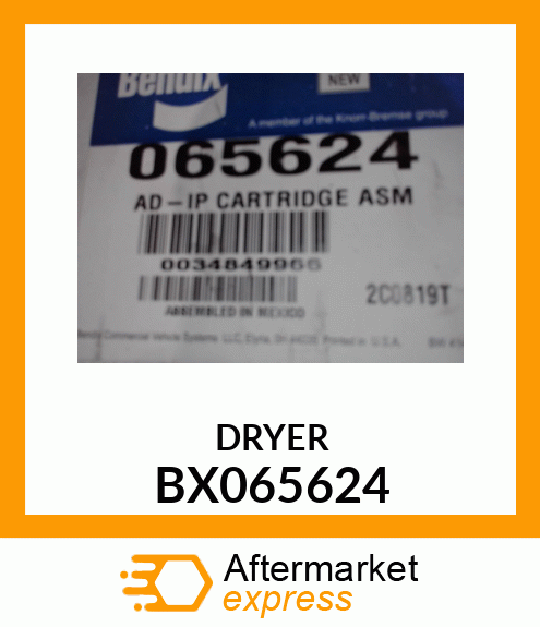 DRYER BX065624