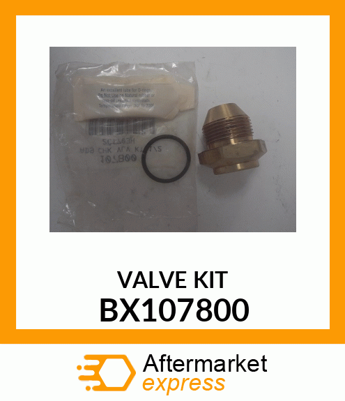 VALVE KIT BX107800