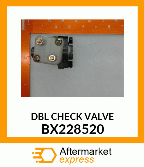 DBL CHECK VALVE BX228520