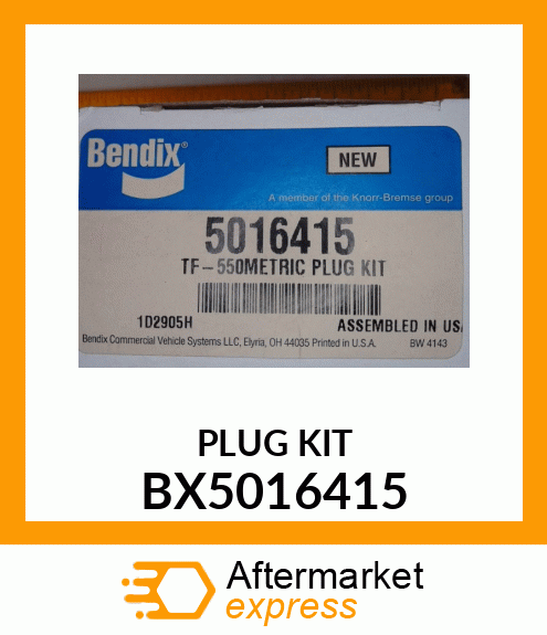 PLUG KIT BX5016415