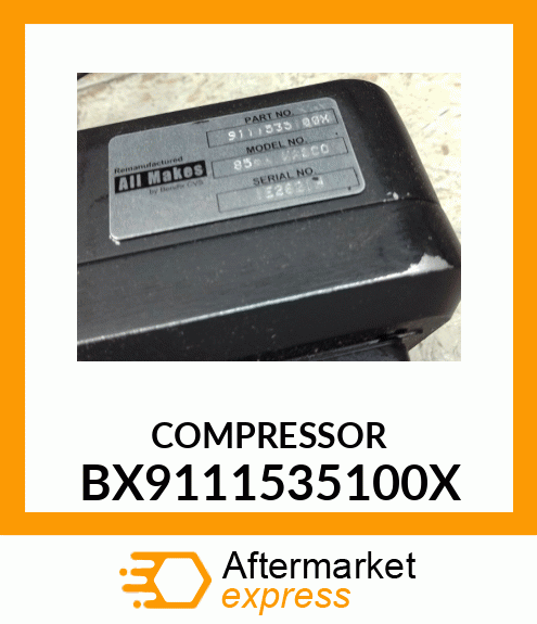 COMPRESSOR BX9111535100X