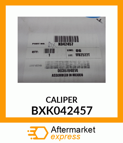 CALIPER BXK042457