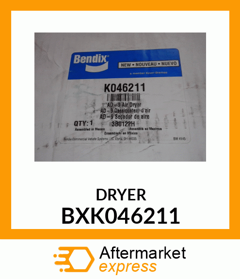 DRYER BXK046211