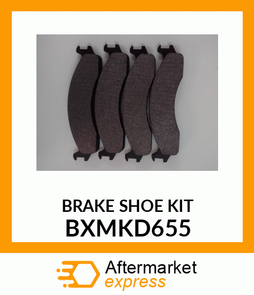 BRAKE SHOE KIT BXMKD655