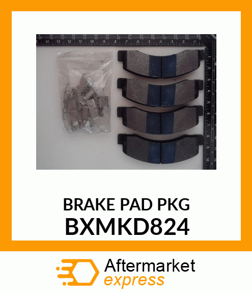 BRAKE PAD PKG BXMKD824