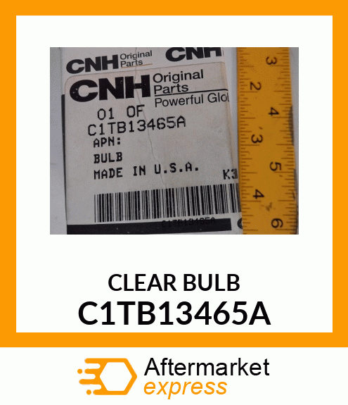 CLEAR BULB C1TB13465A