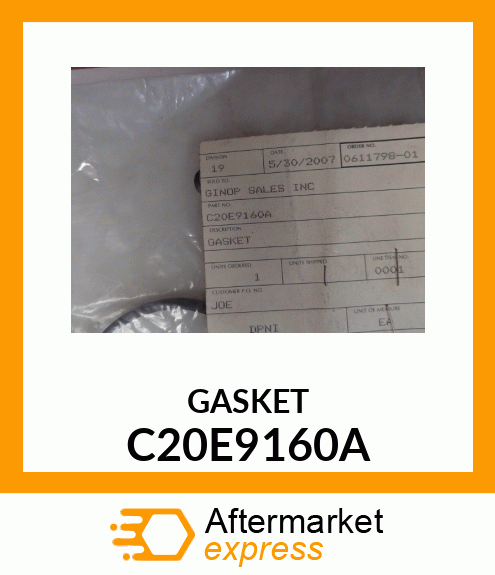GASKET C20E9160A