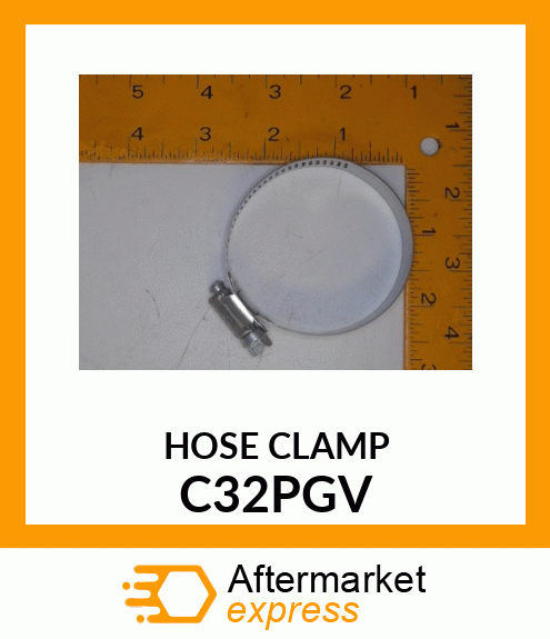 HOSE CLAMP C32PGV