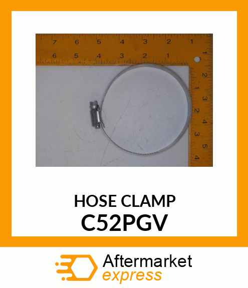 HOSE CLAMP C52PGV