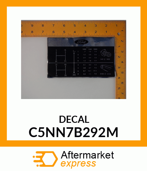 DECAL C5NN7B292M