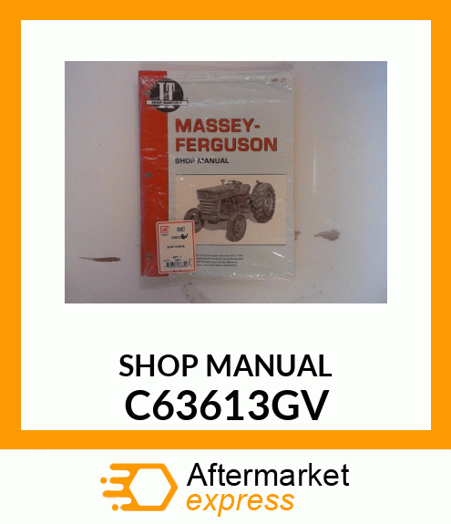 SHOP MANUAL C63613GV