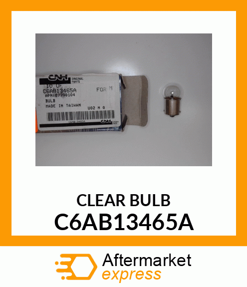 CLEAR BULB C6AB13465A