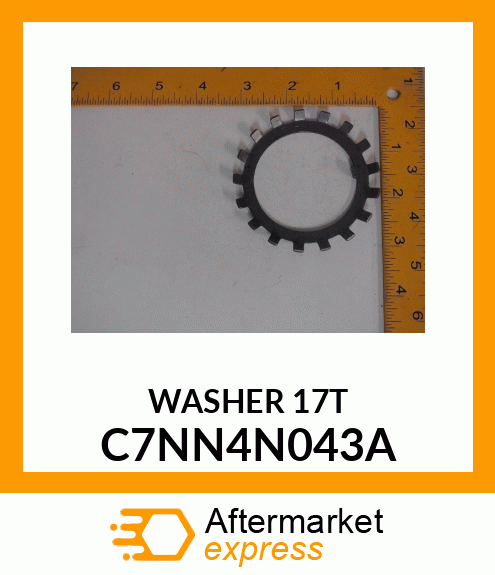 WASHER 17T C7NN4N043A