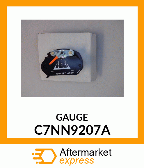 GAUGE C7NN9207A