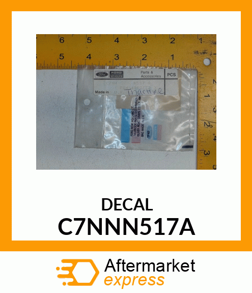 DECAL C7NNN517A