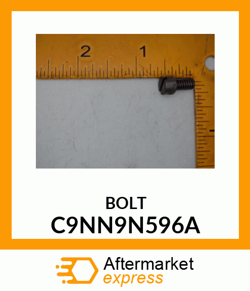 BOLT C9NN9N596A