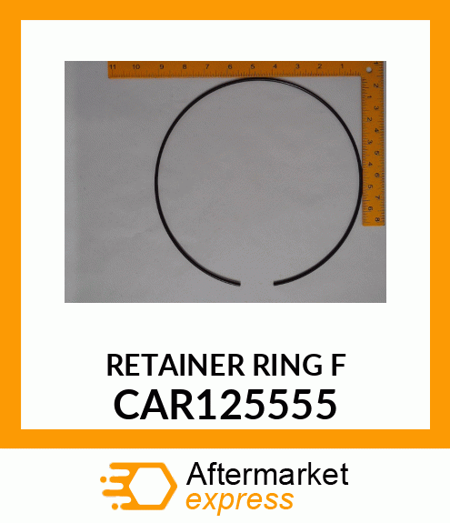 RETAINER RING F CAR125555