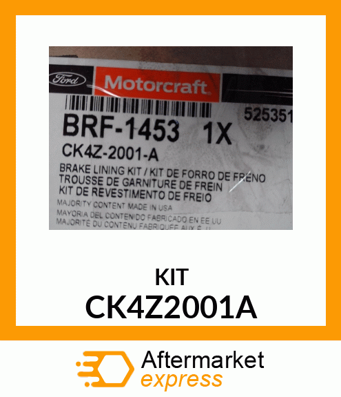 KIT CK4Z2001A