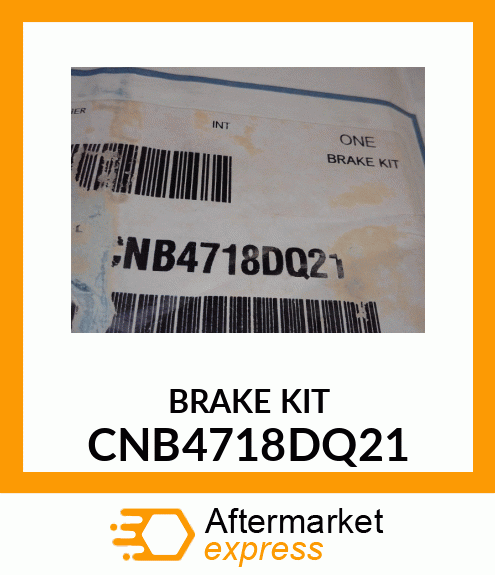 BRAKE KIT CNB4718DQ21