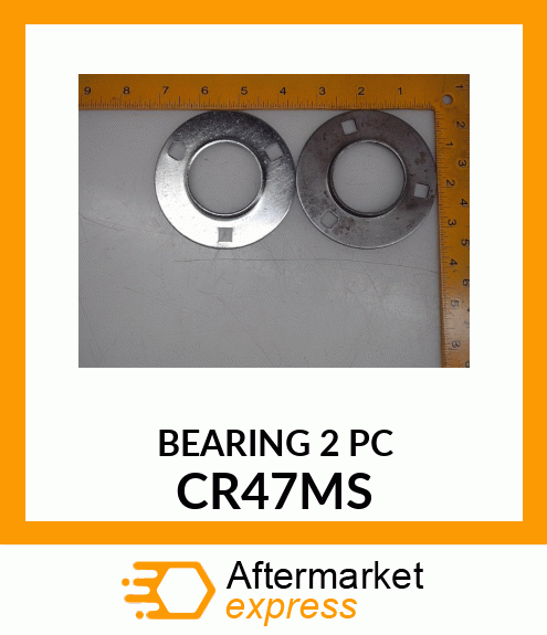 BEARING 2 PC CR47MS