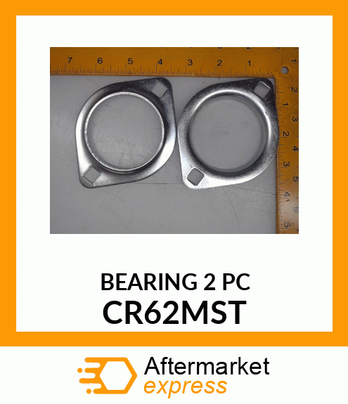 BEARING 2 PC CR62MST