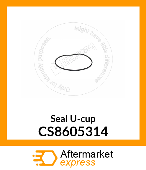 Seal U-cup CS8605314