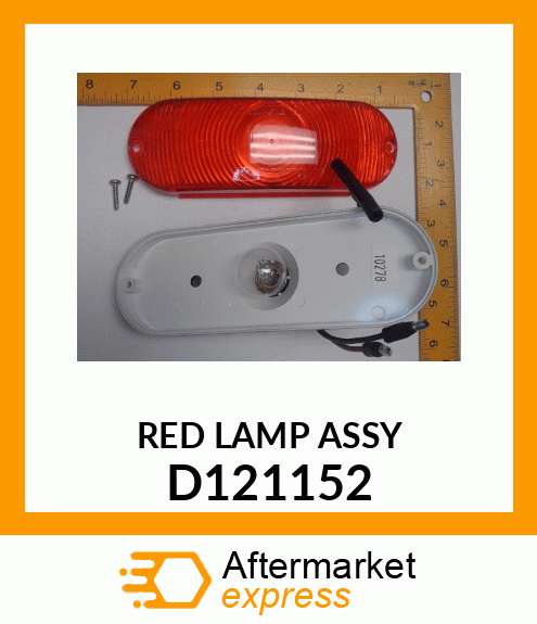 RED LAMP ASSY D121152