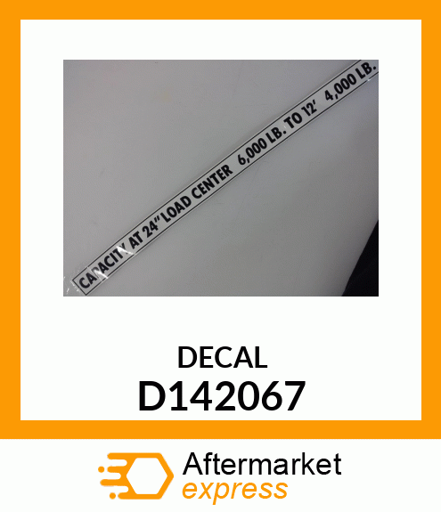 DECAL D142067