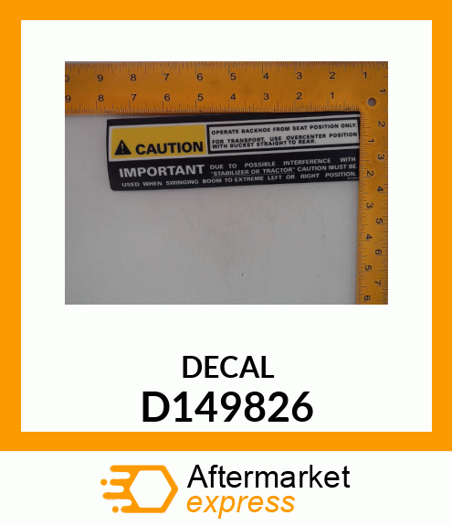 DECAL D149826