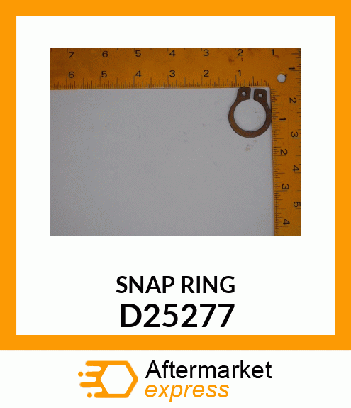 SNAP RING D25277