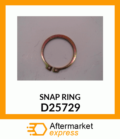 SNAP RING D25729