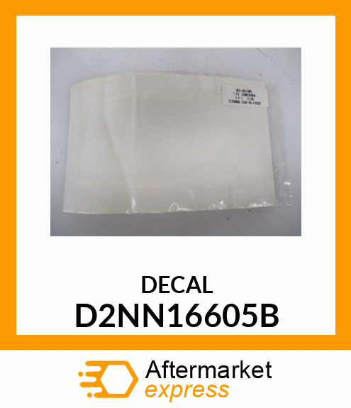 DECAL D2NN16605B