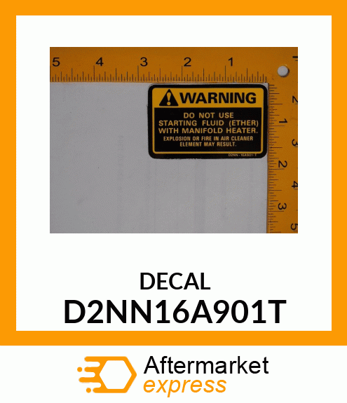 DECAL D2NN16A901T
