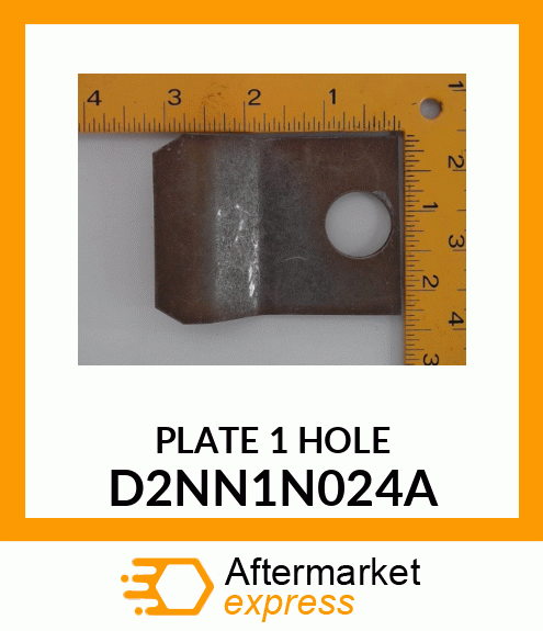 PLATE 1 HOLE D2NN1N024A