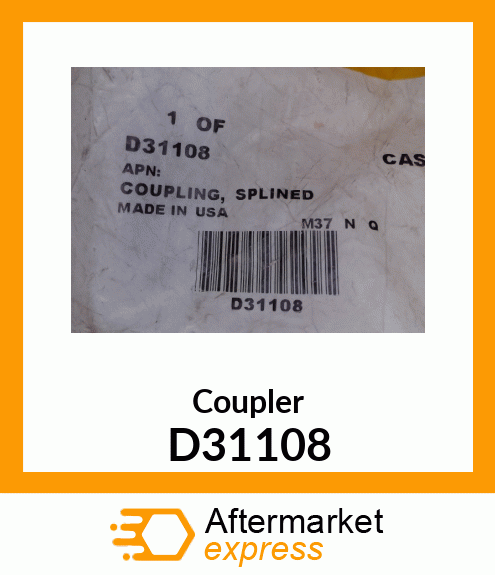 Coupler D31108