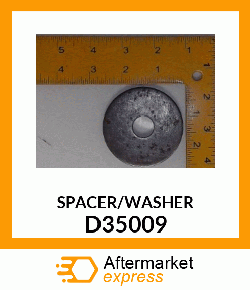 SPACER/WASHER D35009